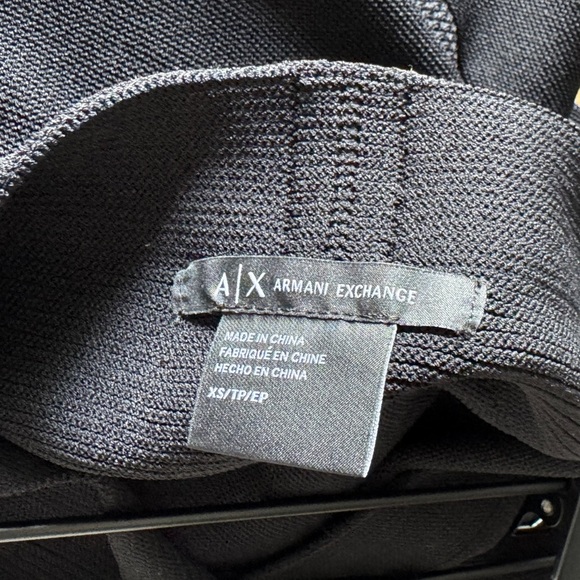 Armani Exchange Black Mini Skirt - Picture 8 of 10